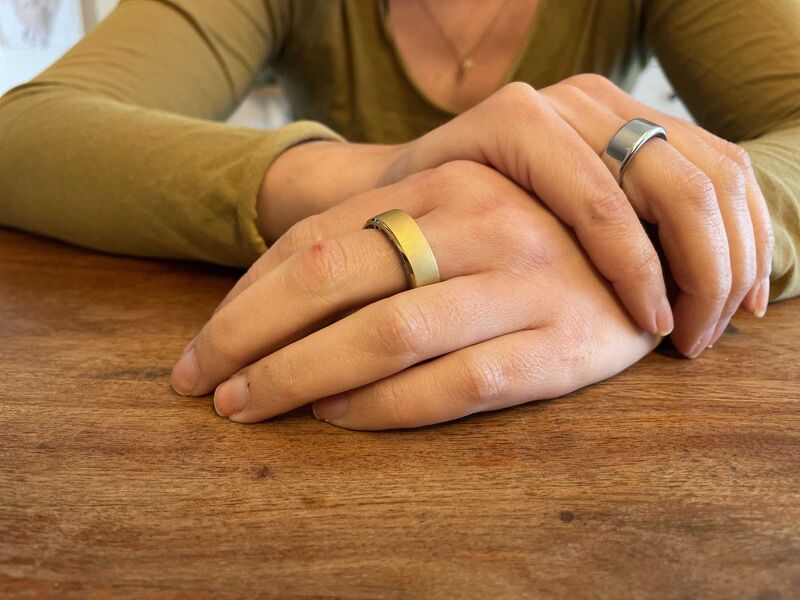 Wearing comfort of the RingConn ring.