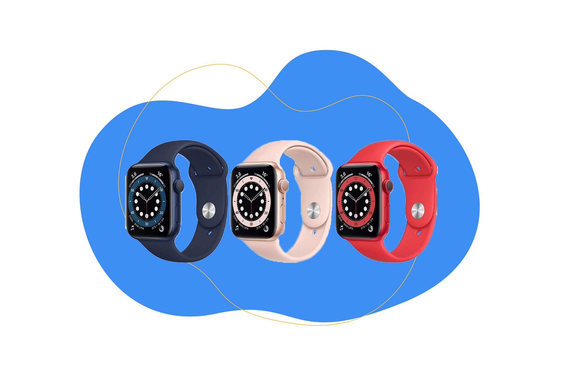 The Apple Watch Series 6.