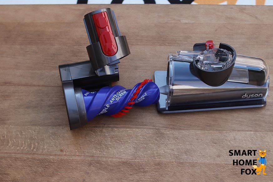 The "Anti-Tangle" function of the hair nozzle