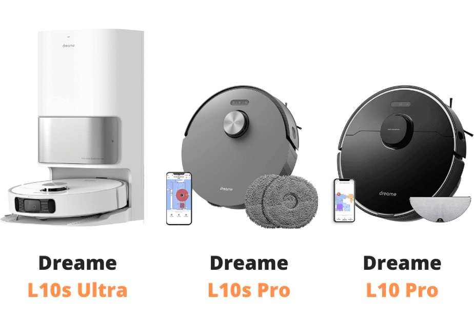 Dreame L10 Prime vs Dreame L10 Ultra: What is the difference?