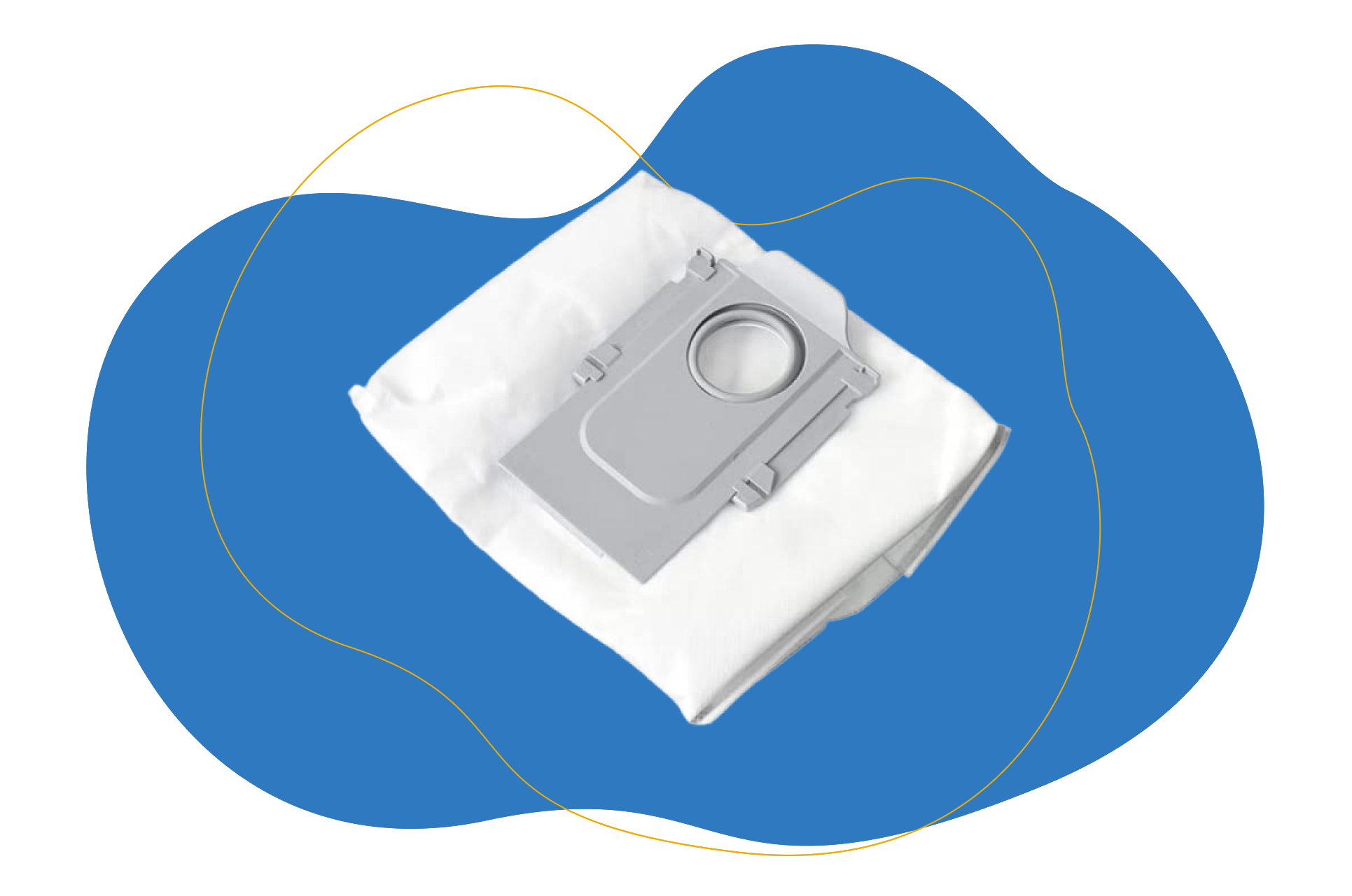 Disposable dust bags for Roborock.