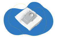 Disposable dust bags for Roborock.