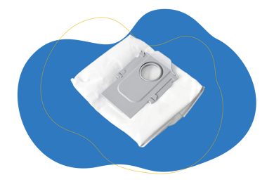 Disposable dust bags for Roborock.