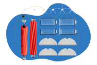 Roborock Q7 Max spare parts.