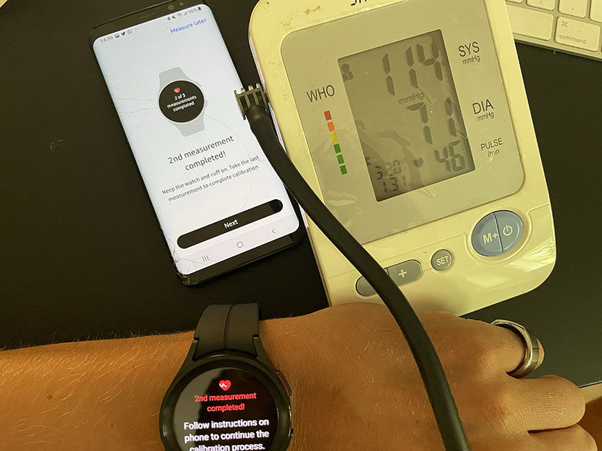 Ecg How To Measure Blood Pressure With Samsung Galaxy Watch Can