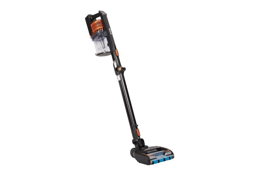 The Shark Anti Hair Wrap Flexology cordless vacuum cleaner is seen.