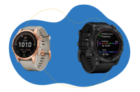 You can see the Garmin Fenix 7.