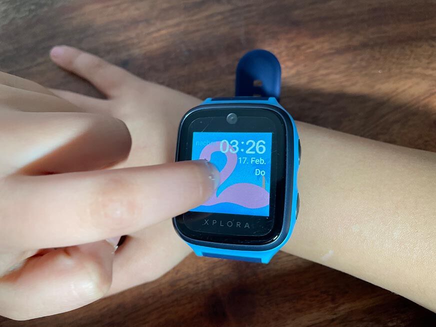 A smartwatch for children.