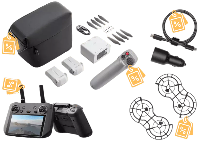 DJI drone accessories.