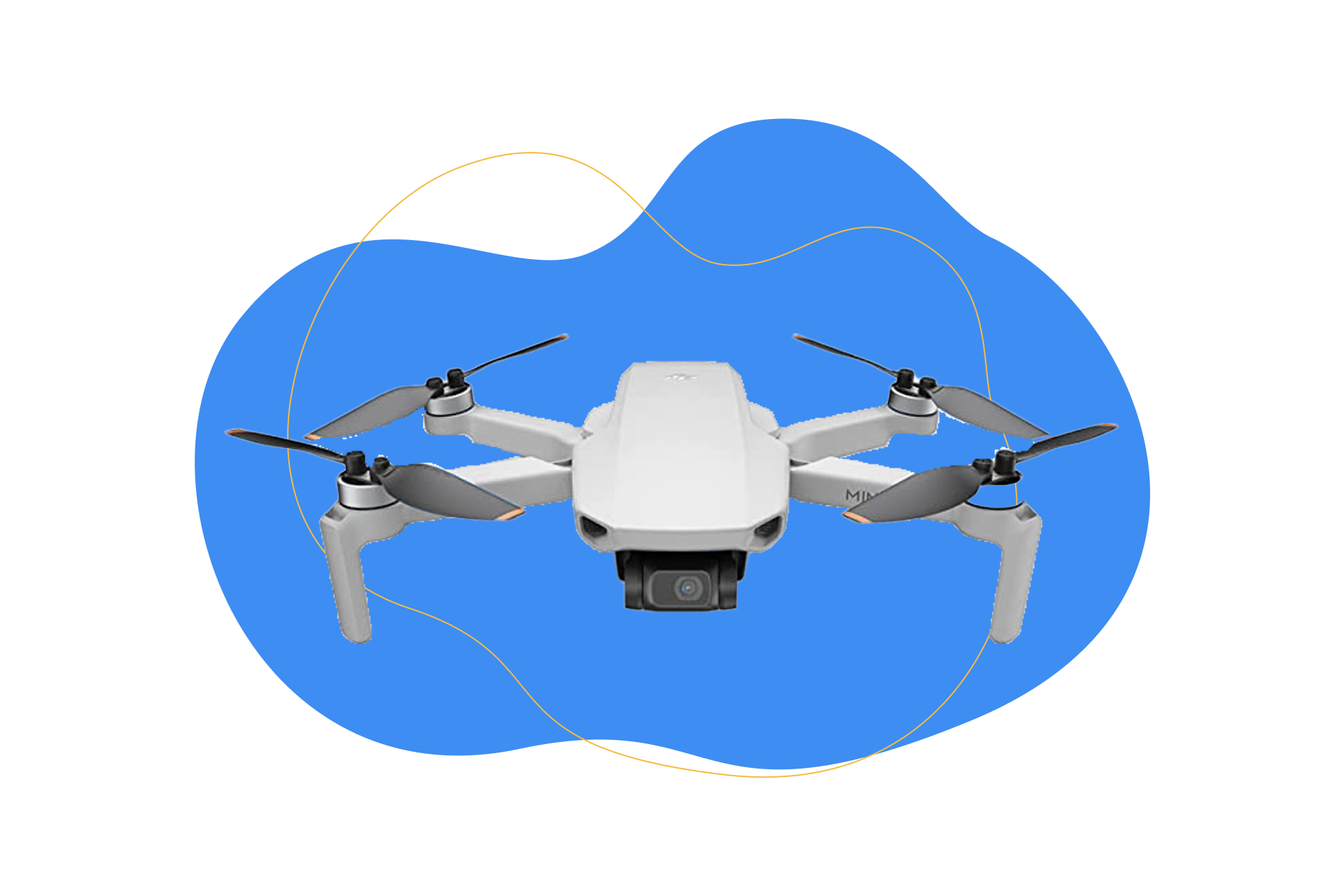 DJI Mini SE drone.
