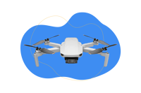 DJI Mini SE drone.