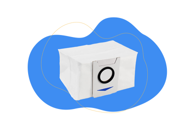 Ecovacs Deebot X1 OMNI dustbags.