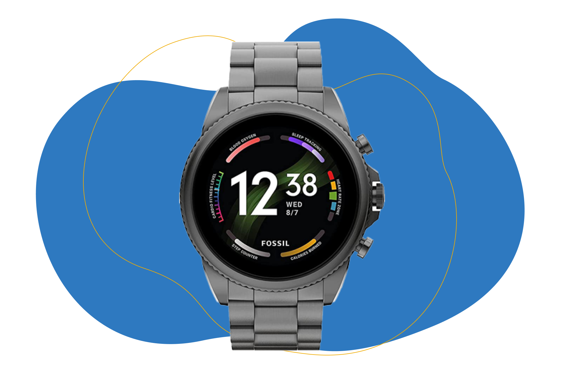 You can see the Fossil Gen 6 smartwatch.