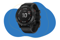 You can see the Garmin Fenix 6 Pro.