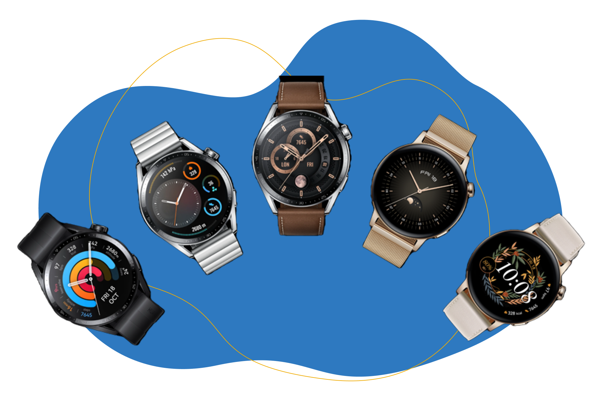 You can see the Huawei Watch GT 3