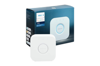 The Philips Hue Bridge.