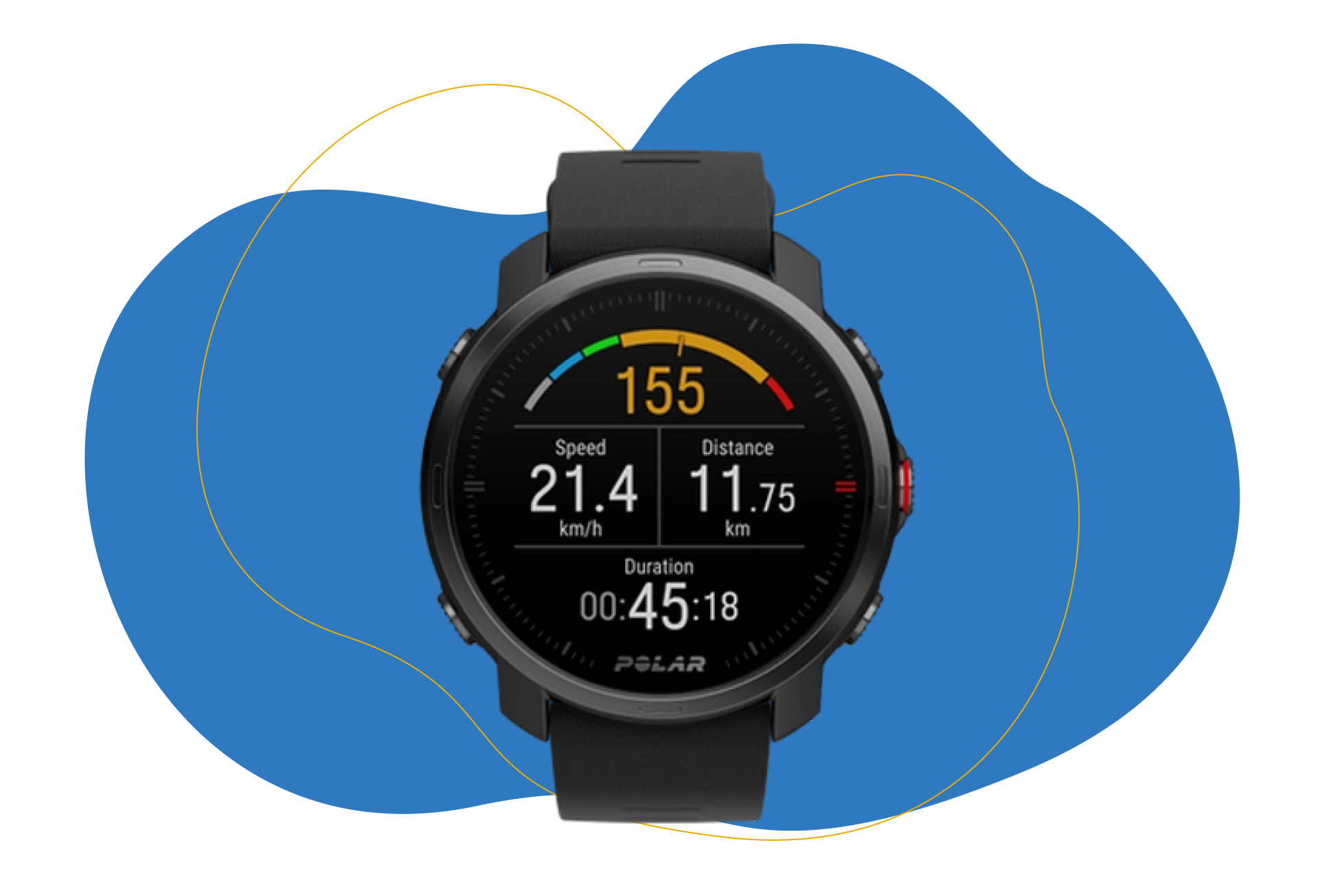 You can see the Polar Grit X.