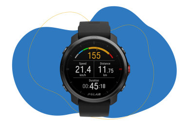 You can see the Polar Grit X.