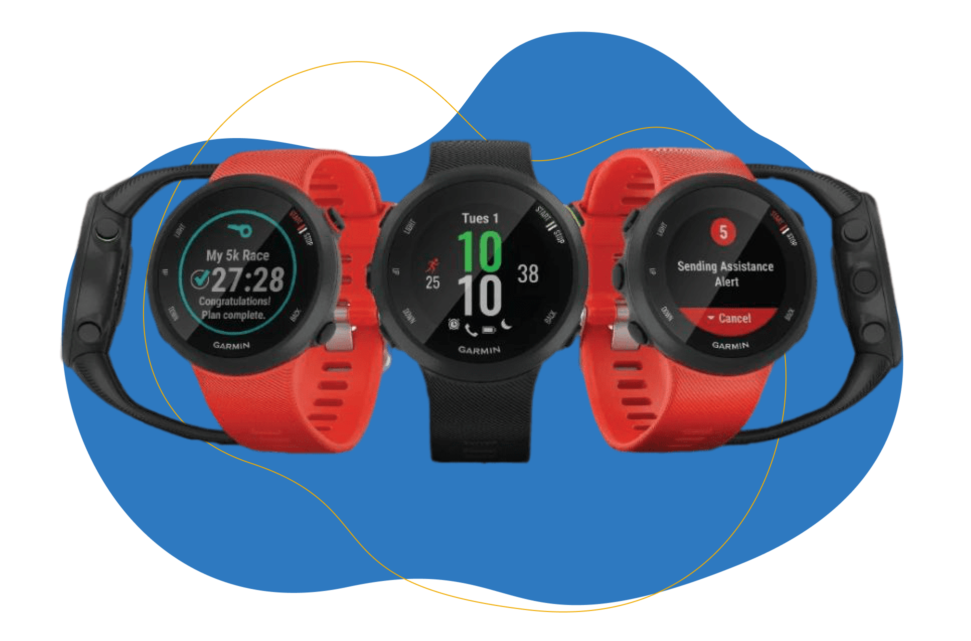 Garmin Forerunner 45.