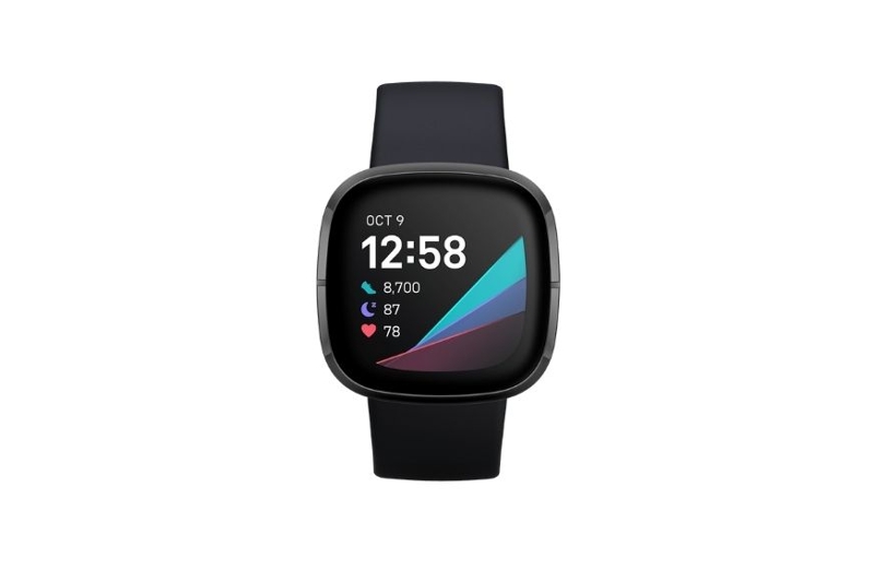 You can see the Fitbit Sense smartwatch