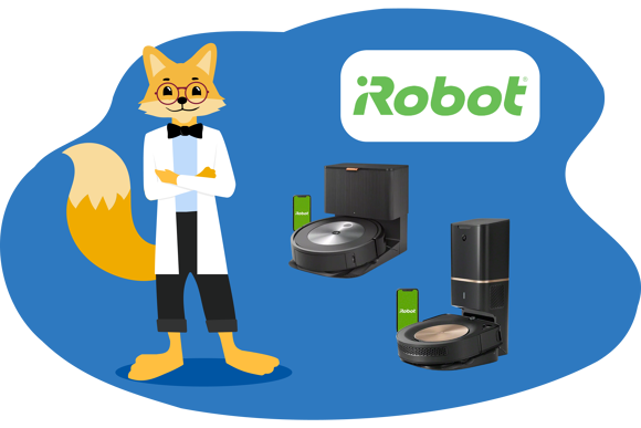 iRobot Roomba robot vacuum being review by Smart Home Fox.