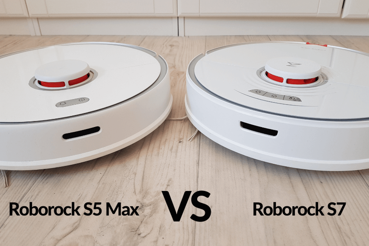 Roborock S6 vs Roborock S7 Side-by-Side Vacuum Comparison 